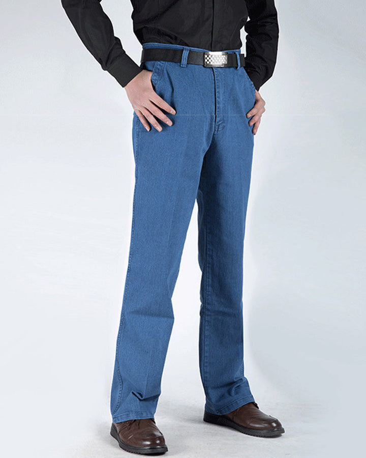 Jean Homme Classique Coupe Droite Extensible