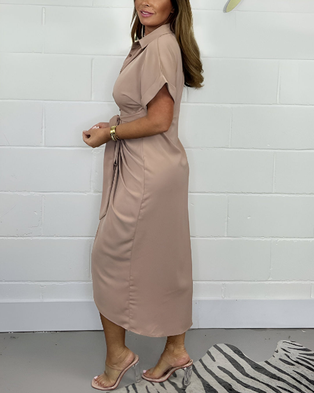 Elise™ | Élégante Robe Plissée