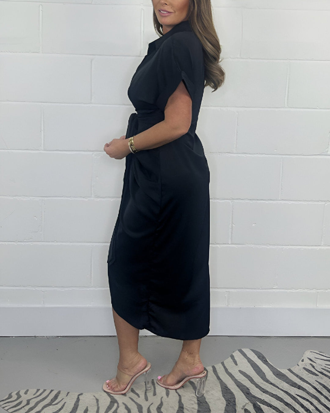 Elise™ | Élégante Robe Plissée