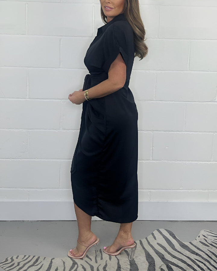 Elise™ | Élégante Robe Plissée