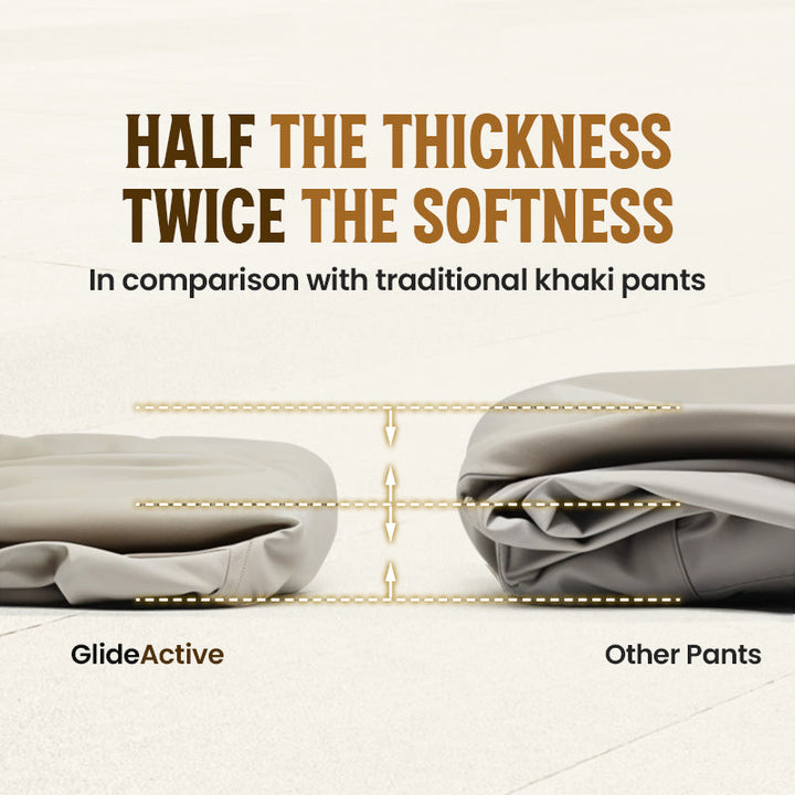 Pantalon Actif Khaki Pour Homme Avec Ceinture Extensible