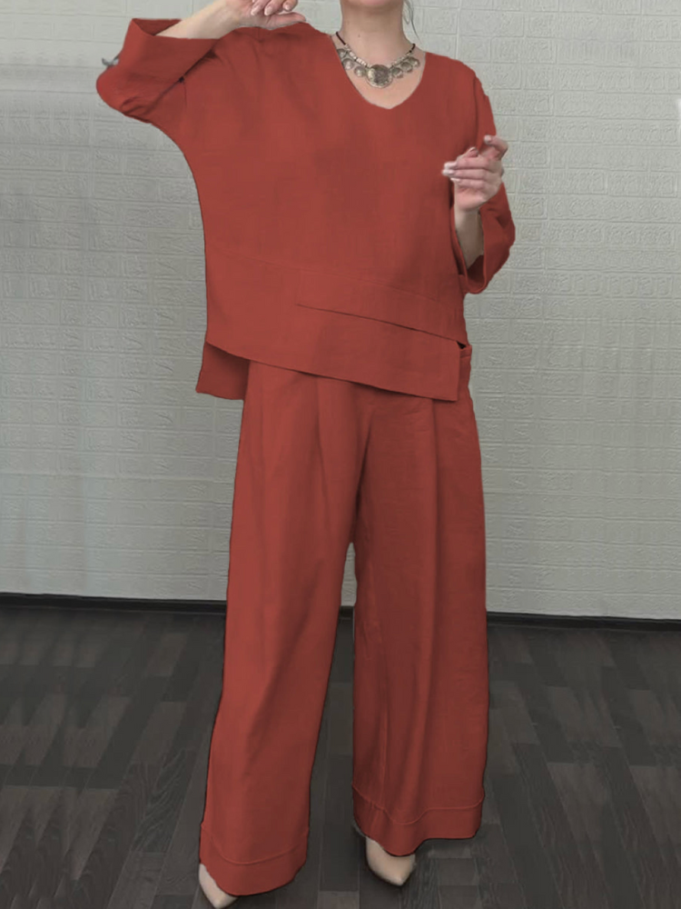 Renaya - Ensemble Casual en Coton et Lin