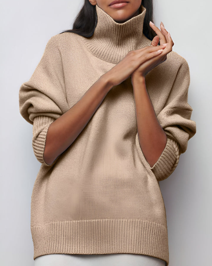 Liora™ | Pull Ample à Col Roulé