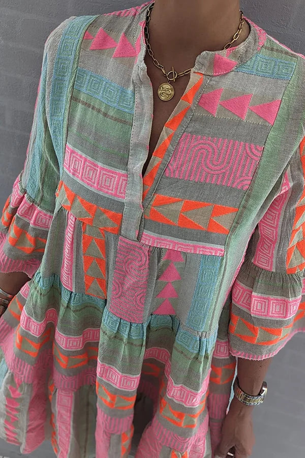 Dominique™ | Élégante Robe Midi d'Été