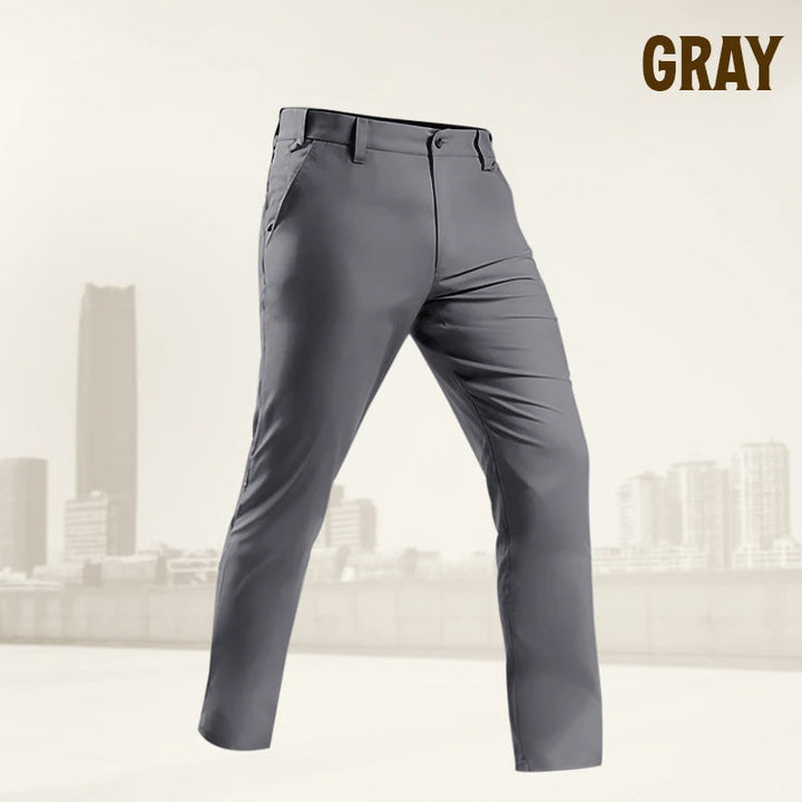 Pantalon Actif Khaki Pour Homme Avec Ceinture Extensible