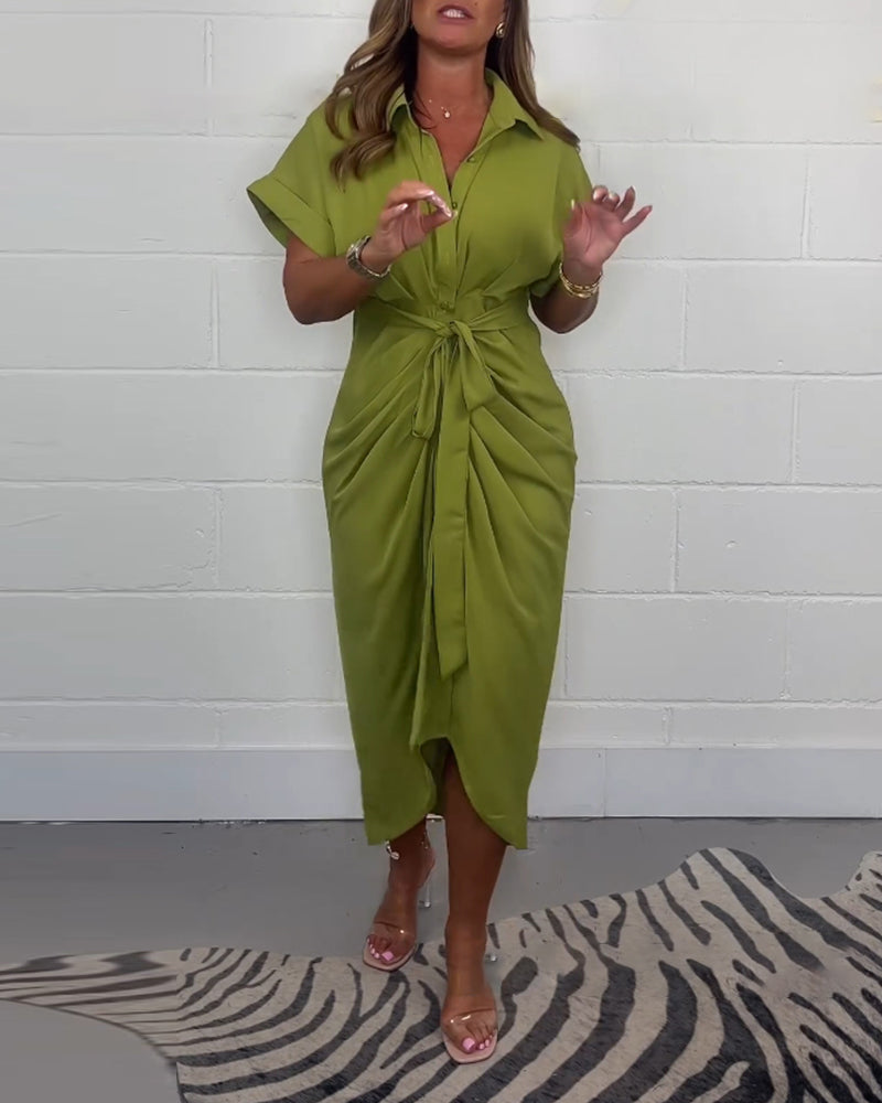 Elise™ | Élégante Robe Plissée